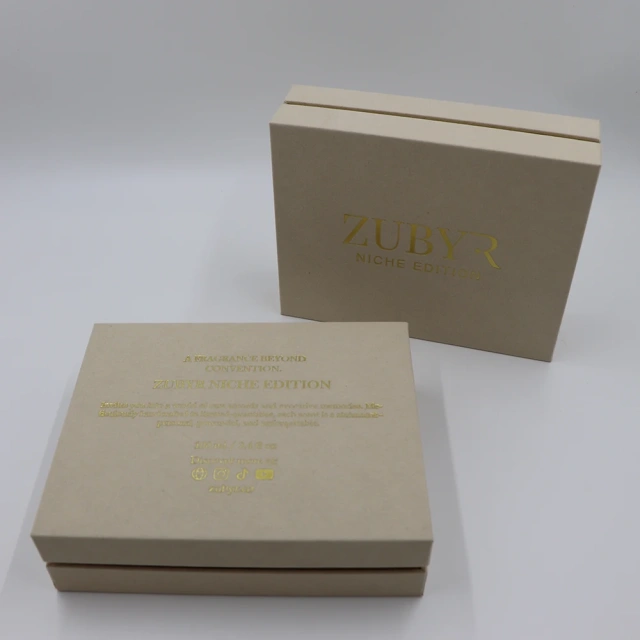 Custom Luxury High Quality Flannel Lid Base Perfume Box Matt Lamination Cosmetic Gift Packaging Paper Box Flannel Sponge Lining