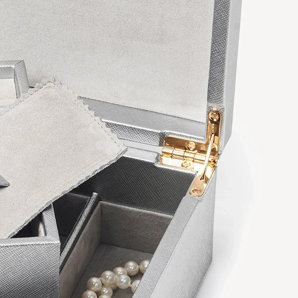 Wholesale Luxury Jewelry Box Custom Packaging for Bracelet Necklace Earrings Ring Watch MDF Material