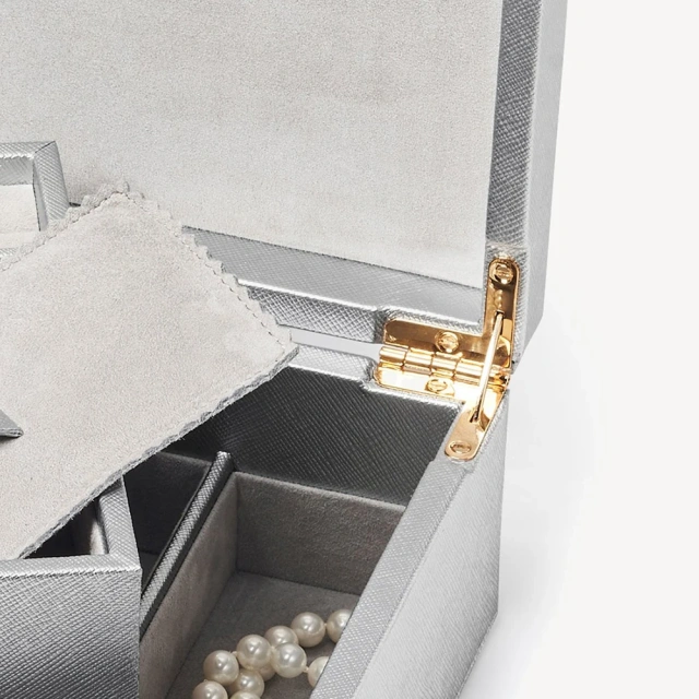 Wholesale Luxury Jewelry Box Custom Packaging for Bracelet Necklace Earrings Ring Watch MDF Material