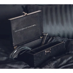 Customized Luxurious MDF Rectangle Storage Box with Code Lock Adult Products Packaging Sexy Valentine's Day Gift Idea