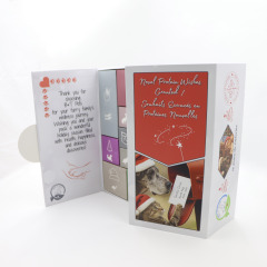 Custom Luxury Christmas Pet Gift Rigid Paper Advent Calendar Boxes with Embossing Recycled Materials Magnet Closure