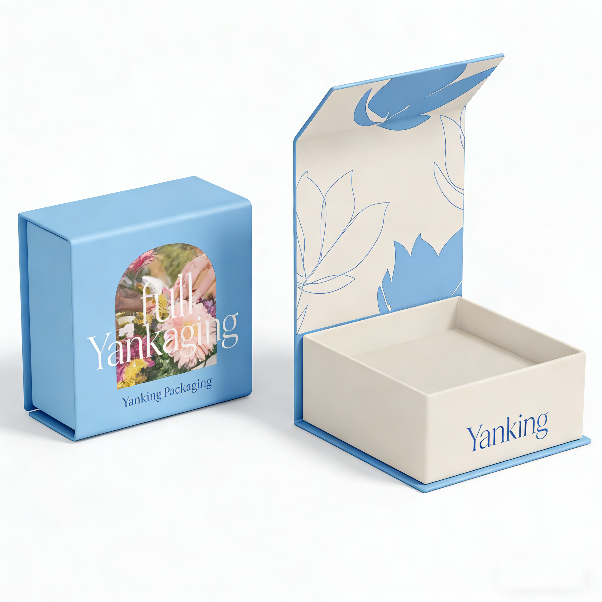 Recyclable Custom Logo Cardboard Package Box Hard Rigid Magnet Paper Box Luxury Magnetic Gift Box With Magnetic Lid