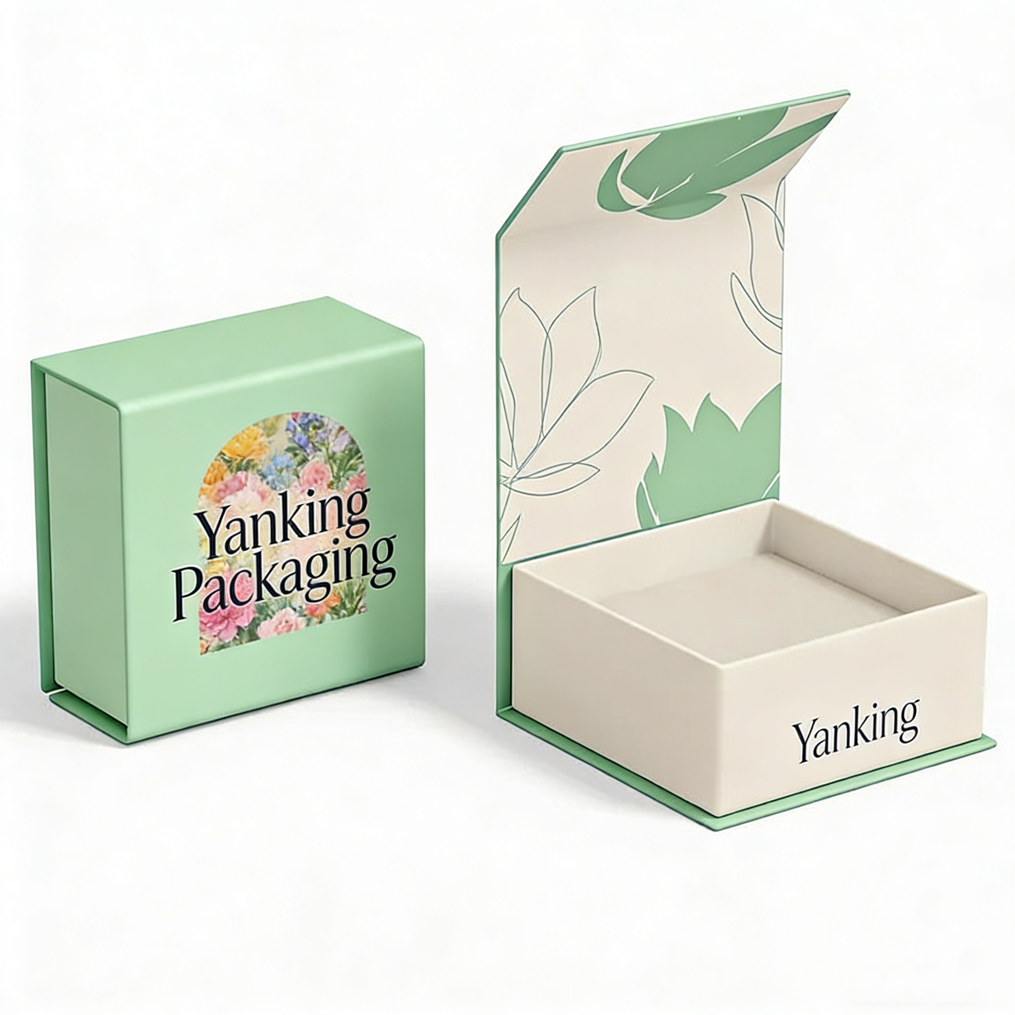 Recyclable Custom Logo Cardboard Package Box Hard Rigid Magnet Paper Box Luxury Magnetic Gift Box With Magnetic Lid