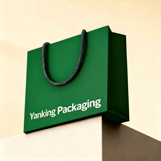 High End Recyclable Art Paper Bags Luxury Handmade Colorful Logo Printing Gold Stamp Magnetic Closure Ribbon Handles Offset