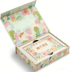 Factory Custom Luxury Board Games Card Game Box Environmental Friendly Magnet Gift Box with Paper Lining