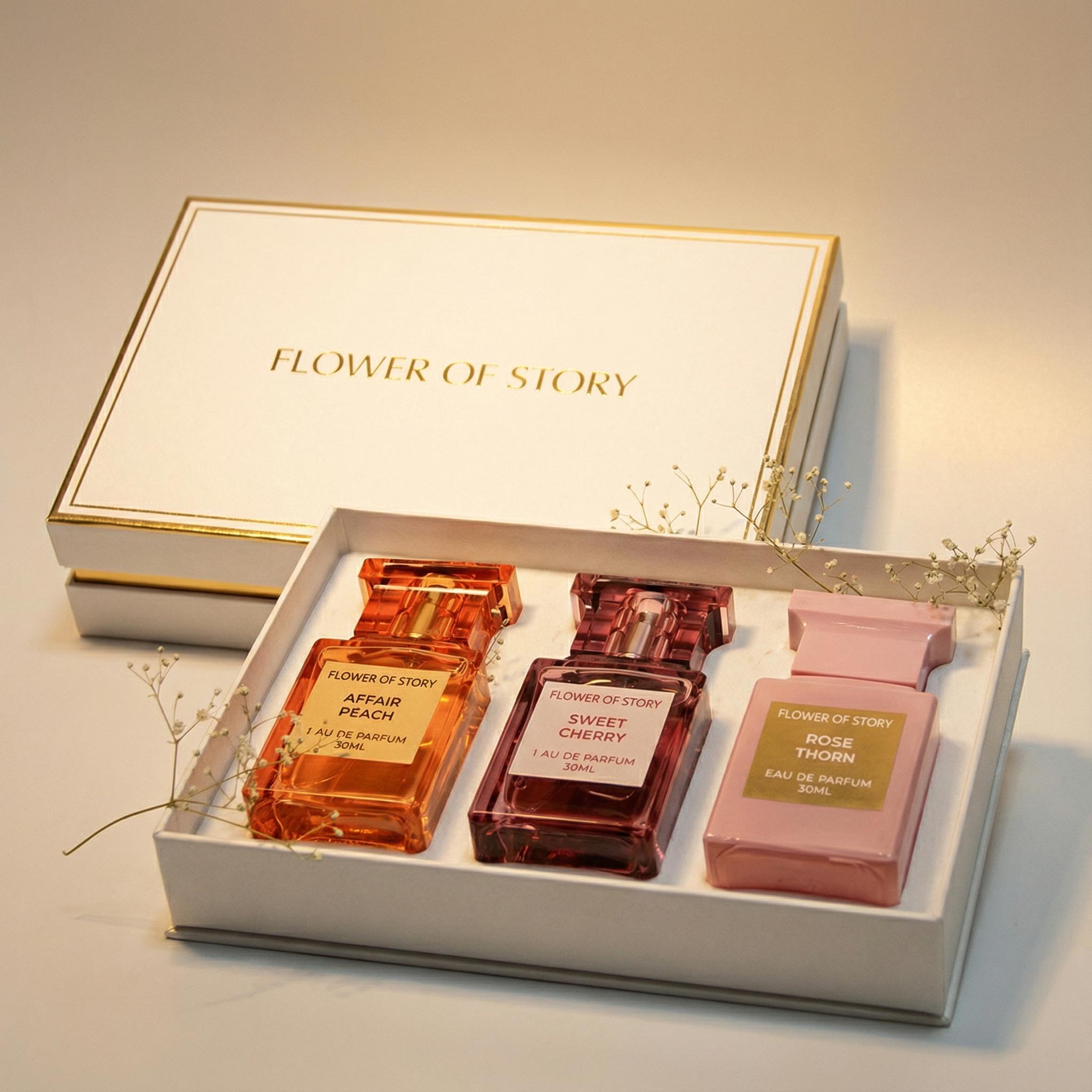 Biodegradable Recycled Materials Handmade Custom Square Rigid Perfume Box Personalized Design Luxury Lid Base Packaging Logo
