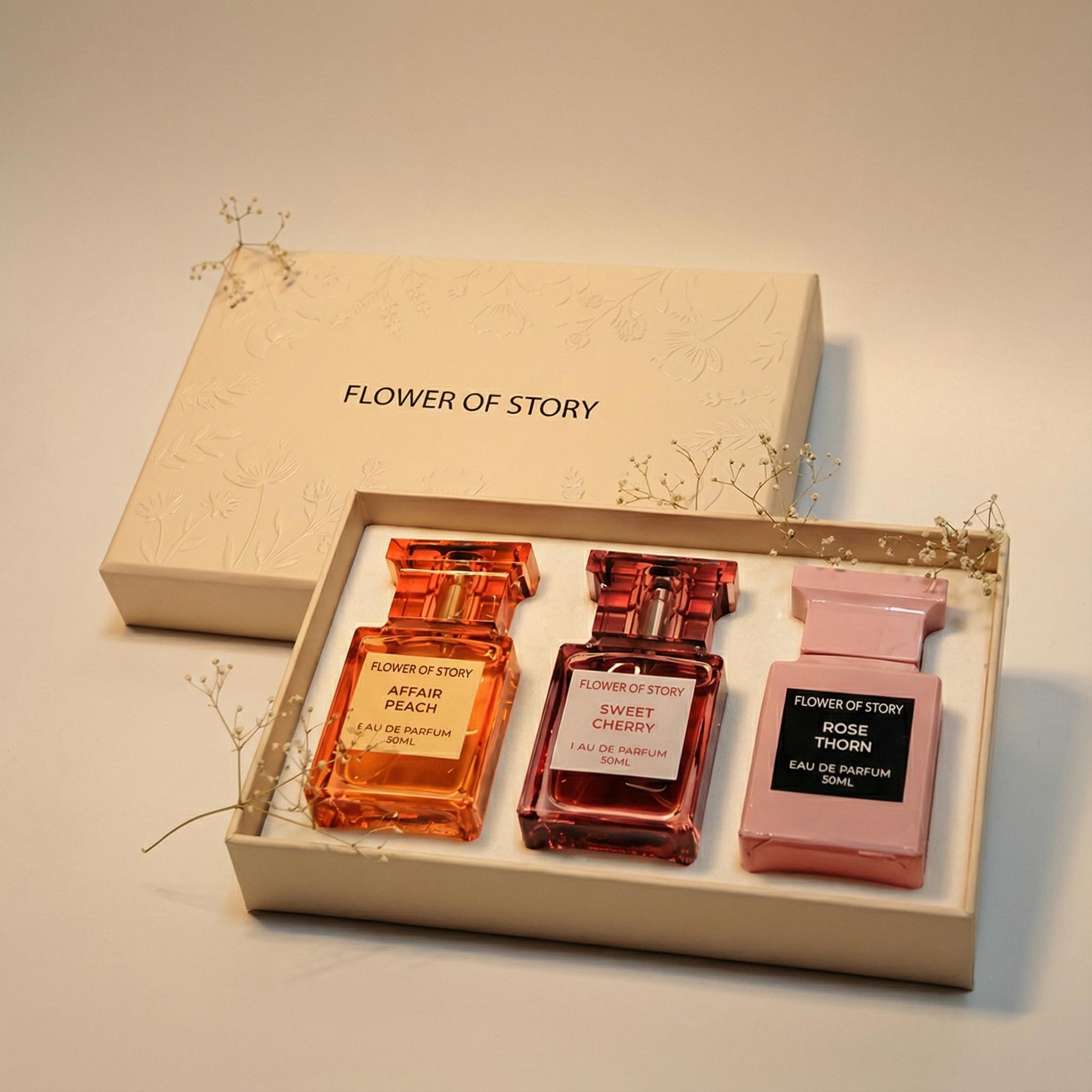 Biodegradable Recycled Materials Handmade Custom Square Rigid Perfume Box Personalized Design Luxury Lid Base Packaging Logo