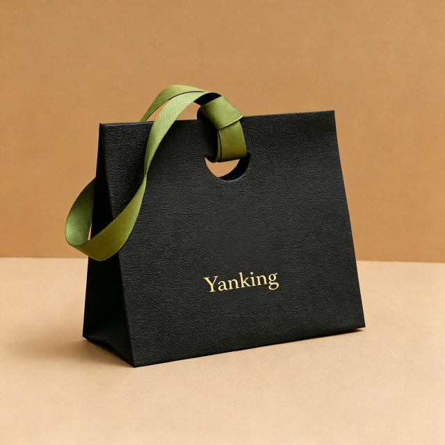 Custom Logo Cosmetics Clothes Art Paper Bags with Ribbon Handle Offset Printing Recyclable Luxury Custom Shopping Bags