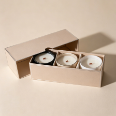 Factory Custom Scented Candles Gift Set Home Decoration Scented Candle Lid and Base Box with Logo