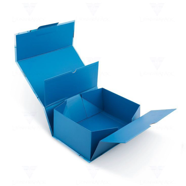 Custom Size Scatola Regalo Cardboard Rigid Hardbox Magnet box Matt Magnet Box Packaging Luxury Folding Gift Box with Magnetic Lid