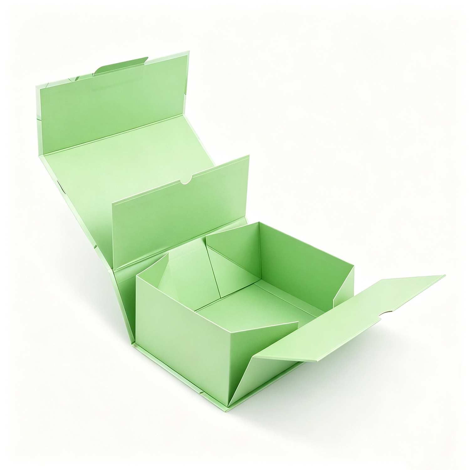 Custom Size Scatola Regalo Cardboard Rigid Hardbox Magnet box Matt Magnet Box Packaging Luxury Folding Gift Box with Magnetic Lid