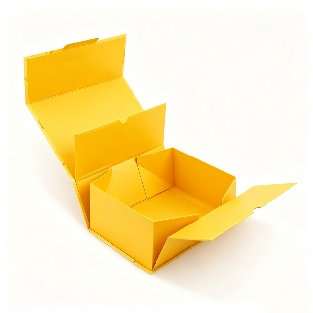 Custom Size Scatola Regalo Cardboard Rigid Hardbox Magnet box Matt Magnet Box Packaging Luxury Folding Gift Box with Magnetic Lid