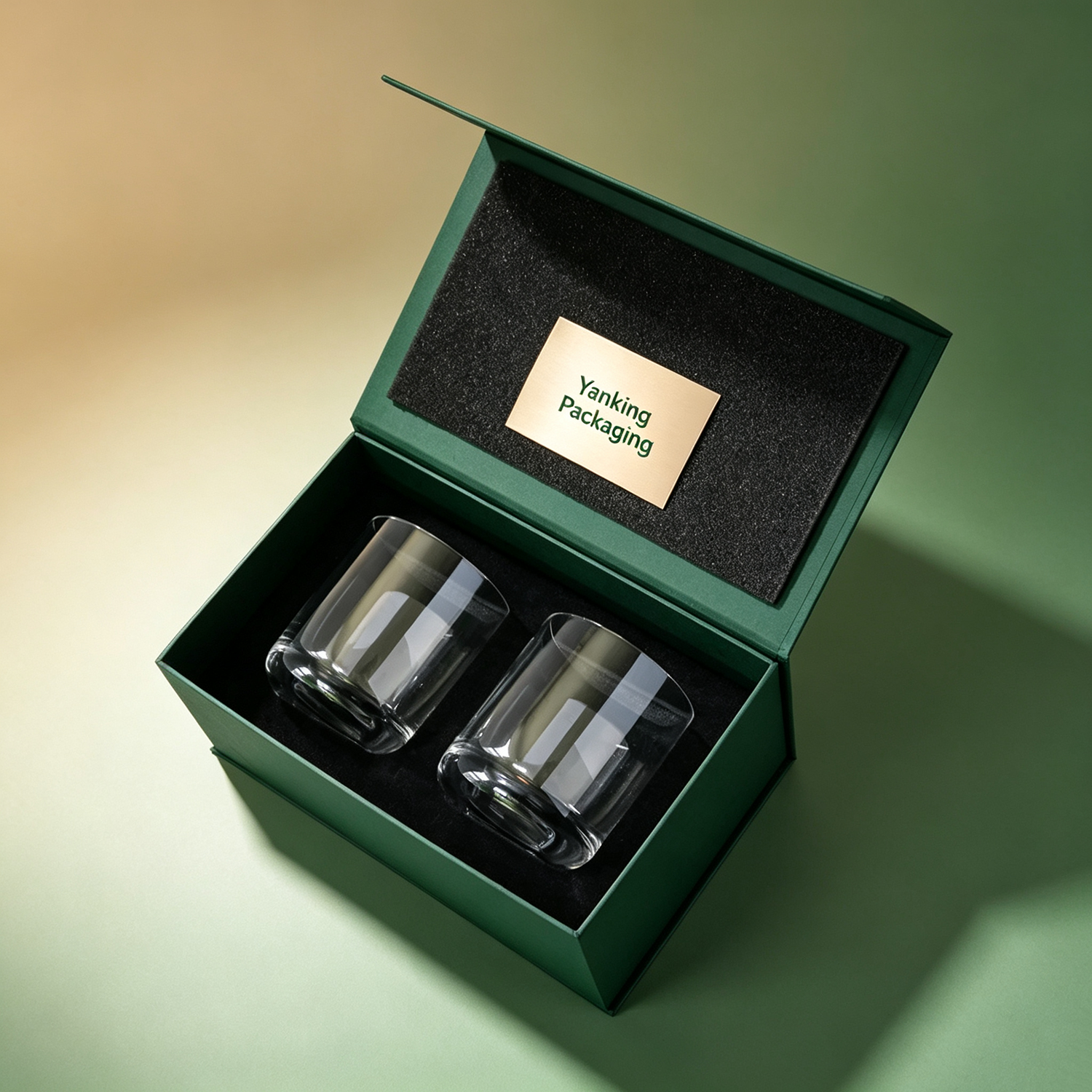 Custom Embossed Magnetic Gift Box | Rigid Candle Box with Magnetic Closure