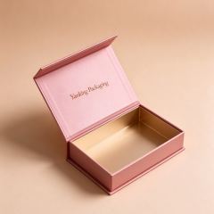 Custom Textured Magnetic Gift Box | UV Coated Rigid Packaging Box