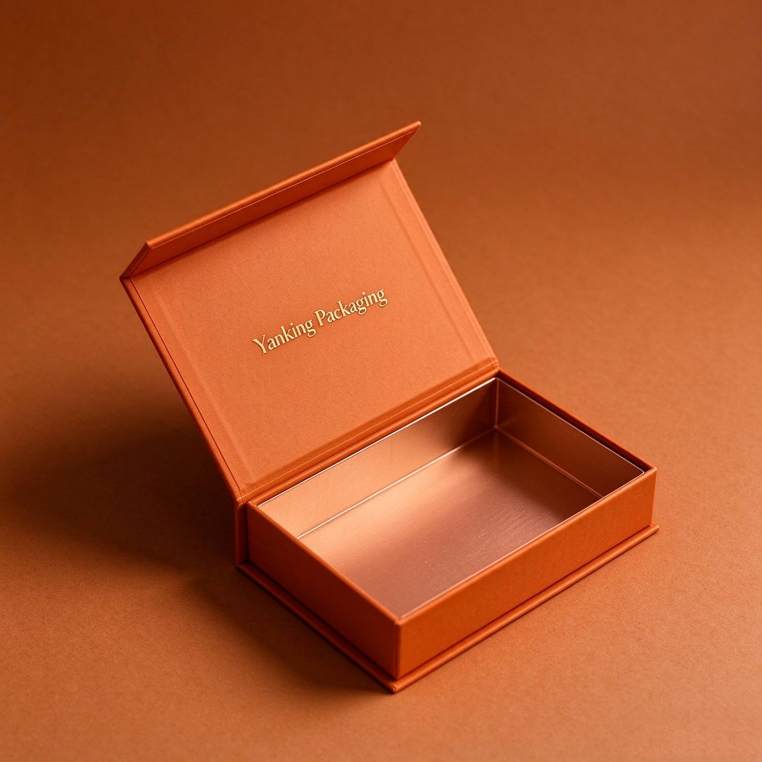 Custom Textured Magnetic Gift Box | UV Coated Rigid Packaging Box