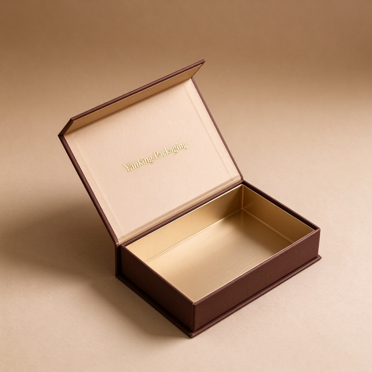 Custom Textured Magnetic Gift Box | UV Coated Rigid Packaging Box