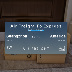 Shipping From Guangzhou To America Air Freight To Express Door To Door