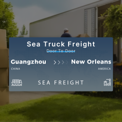 Shipping From Guangzhou To New Orleans Sea Truck Freight Door To Door