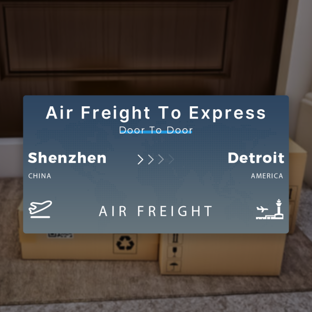 Shipping From Shenzhen To Detroit Air Freight To Express Door To Door