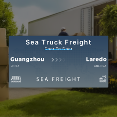 Shipping From Guangzhou To Laredo Sea Truck Freight Door To Door