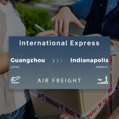 Shipping From Guangzhou To Indianapolis International Express