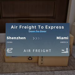Shipping From Shenzhen To Miami Air Freight To Express Door To Door