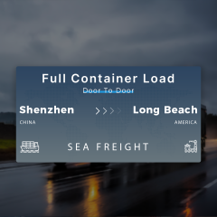 Shipping From Shenzhen To Long Beach Full Container Load Door To Door