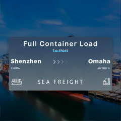 Shipping From Shenzhen To Omaha Full Container Load To Port