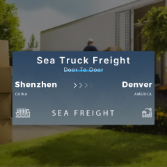 Shipping From Shenzhen To Denver Sea Truck Freight Door To Door