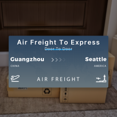 Shipping From Guangzhou To Seattle Air Freight To Express Door To Door