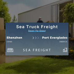 Shipping From Shenzhen To Port Everglades Sea Truck Freight Door To Door