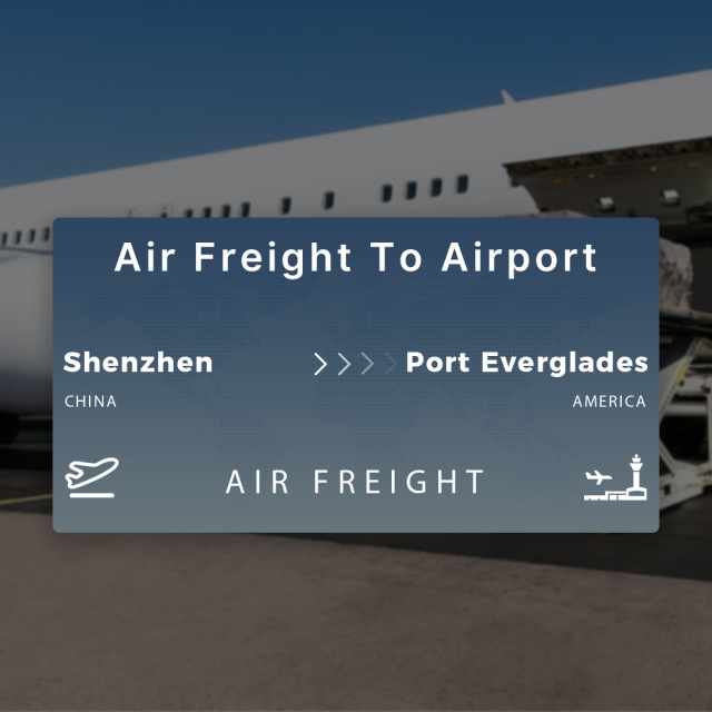 Shipping From Shenzhen To Port Everglades Air Freight To Airport