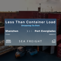 Shipping From Shenzhen To Port Everglades Less Than Container Load Shipping To Port