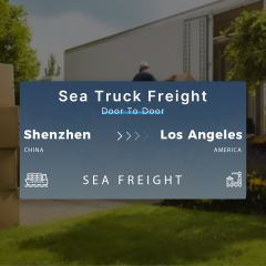 Shipping From Shenzhen To Los Angeles Sea Truck Freight Door To Door