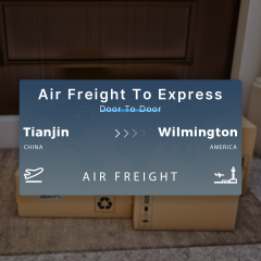 Shipping From Tianjin To Wilmington Air Freight To Express Door To Door
