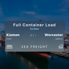 Shipping From Xiamen To Worcester Full Container Load To Port