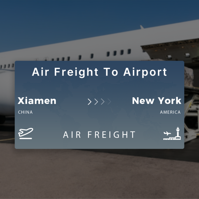 Shipping From Xiamen To New York Air Freight To Airport