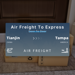 Shipping From Tianjin To Tampa Air Freight To Express Door To Door