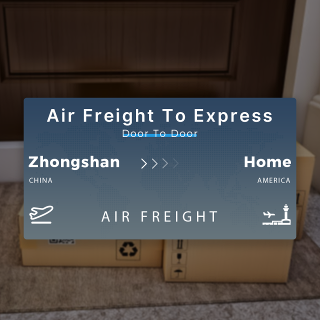 Shipping From Zhongshan To Home Air Freight To Express Door To Door