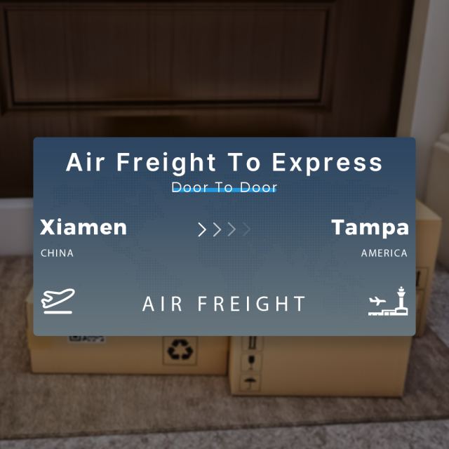 Shipping From Xiamen To Tampa Air Freight To Express Door To Door