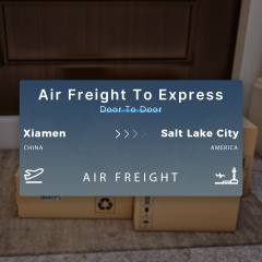 Shipping From Xiamen To Salt Lake City Air Freight To Express Door To Door