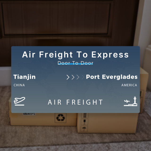 Shipping From Tianjin To Port Everglades Air Freight To Express Door To Door