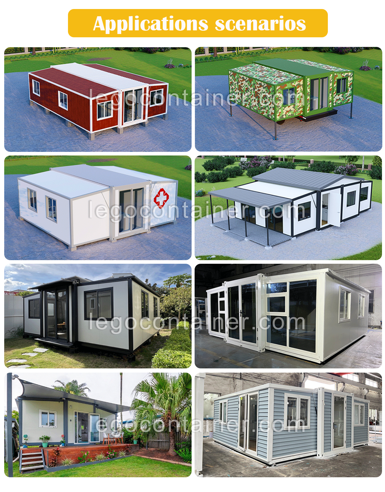 40 foot expandable container home