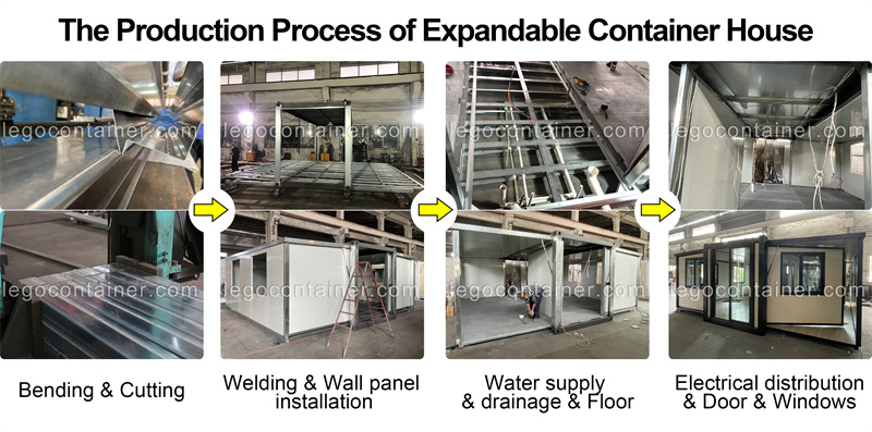 How to Produce the Expandable container house
