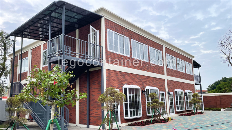 A container-based school