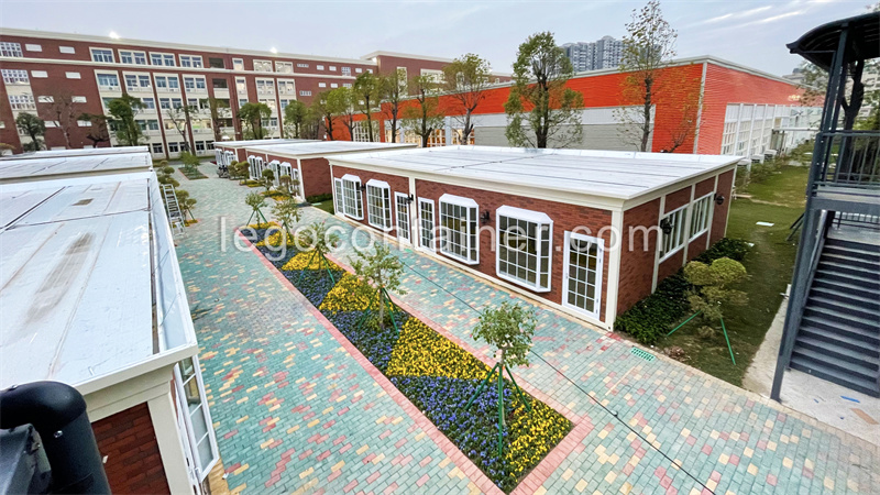 A container-based school