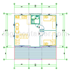 2 bedroom portable house