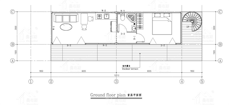 1 bedroom modular house