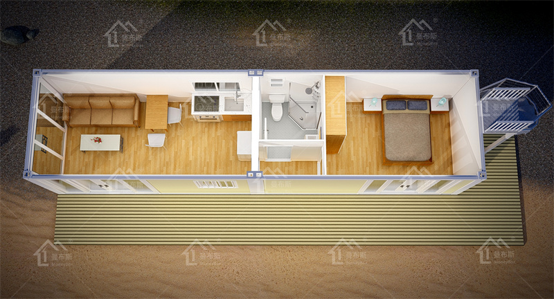 1 bedroom modular house