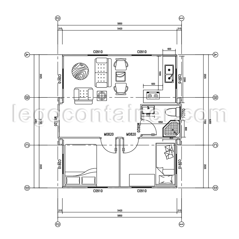 2 bedroom portable homes